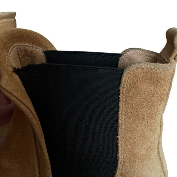 IRO Suede Chelsea Ankle Boot EU 36 Beige Suede - Picture 10 of 13